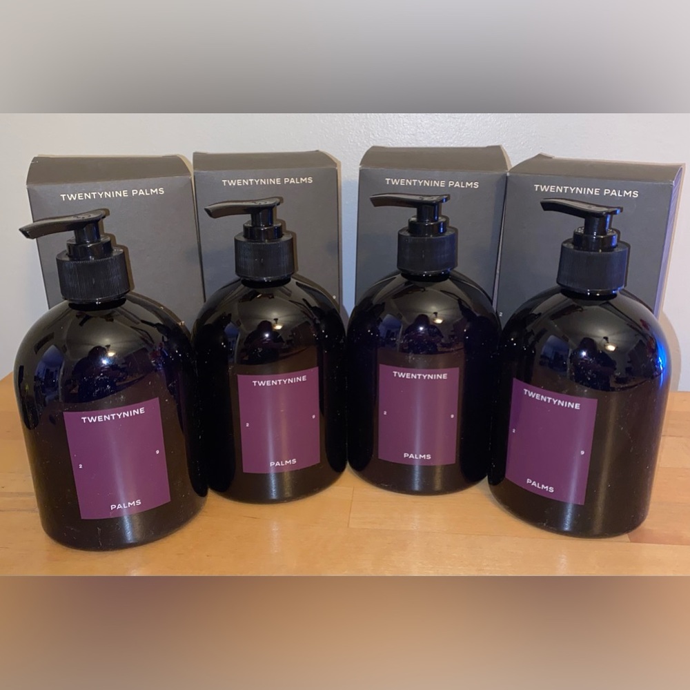 Twentynine Palms Shower Care Product Bundle Shampoo, Conditioner, Body/Hand Wash